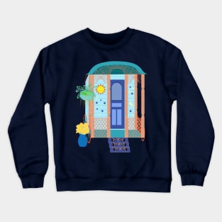 Happy Caravan blue Crewneck Sweatshirt